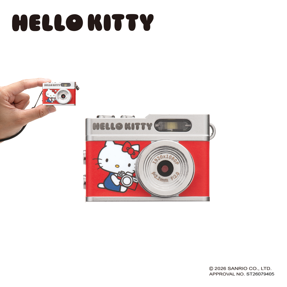三麗鷗迷你數位拍照錄影相機|Hello Kitty
