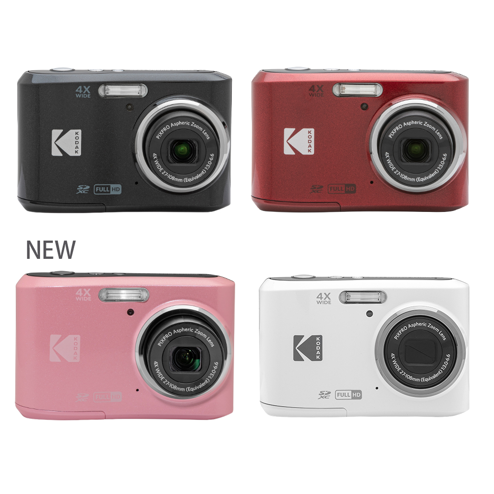 KODAK 柯達 PIXPRO FZ45 數位相機 4倍光學變焦 27mm廣角 原廠公司貨（其他規格）