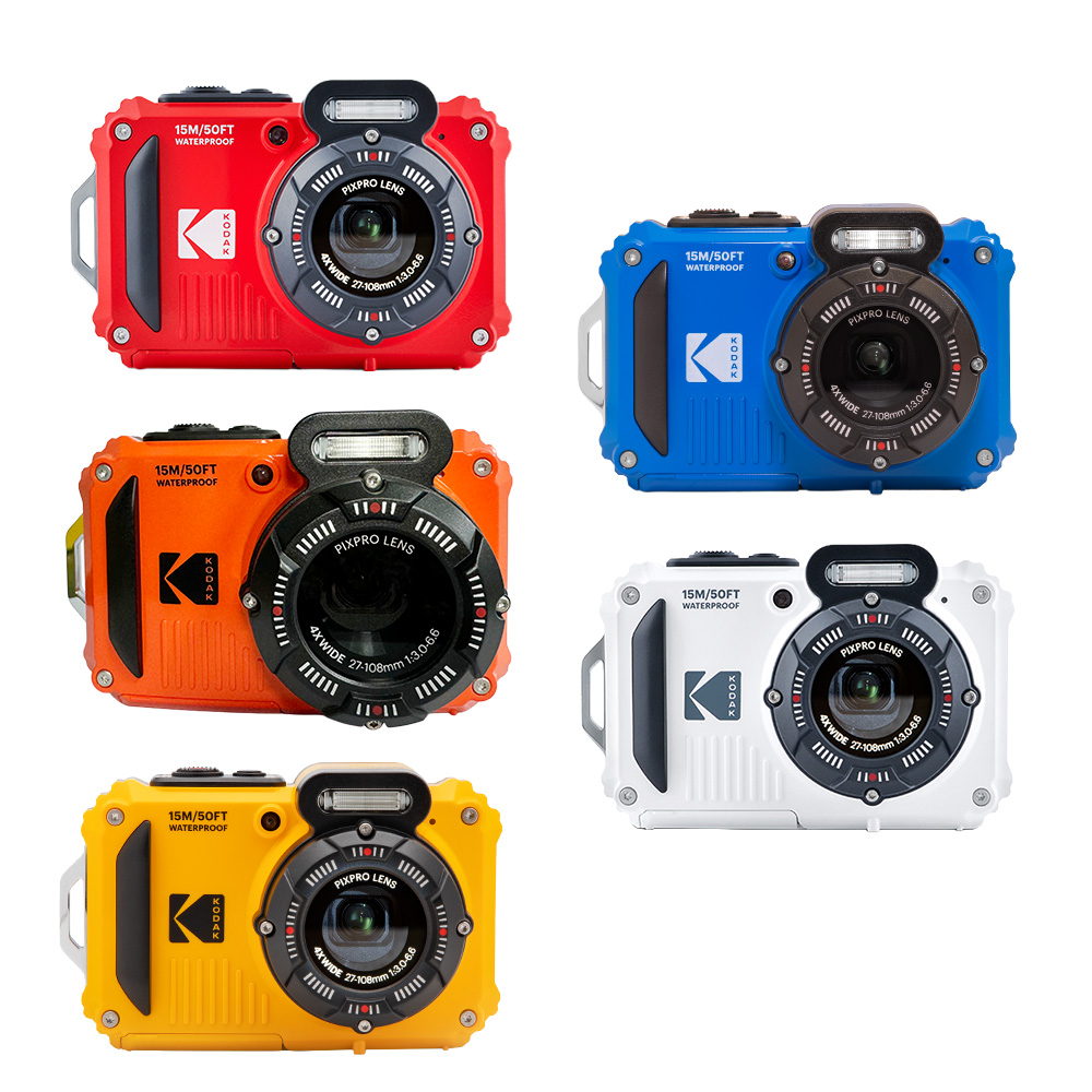 KODAK 柯達 PIXPRO WPZ2 Rugged Camera 防水數位相機 16MP 4倍光學變焦 公司貨（其他規格）