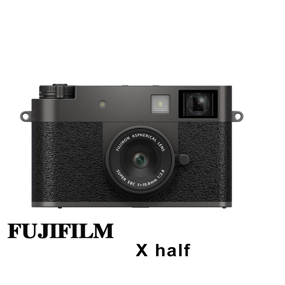 FUJIFILM 富士 X-HF1 X half 隨身型數位相機 (平行輸入)-炭銀色