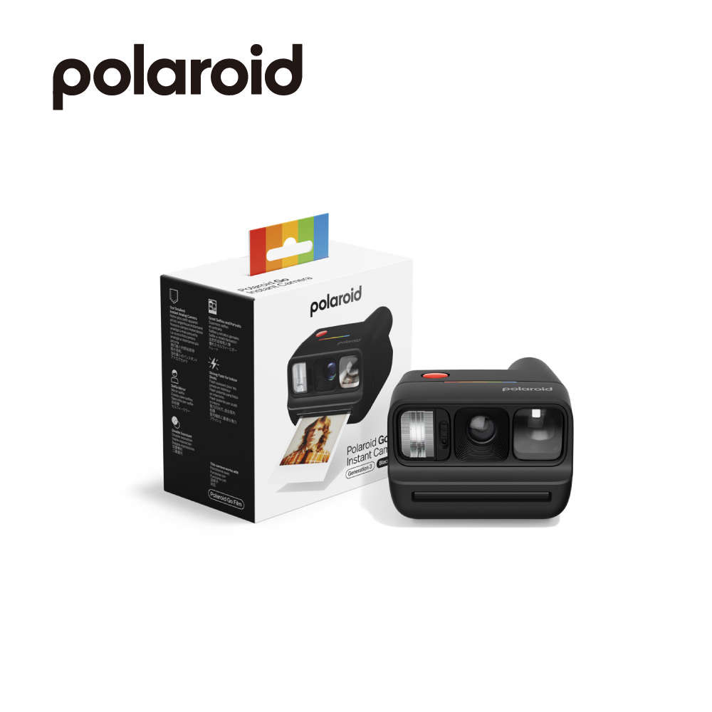 Polaroid 寶麗萊 Go G3 拍立得相機 黑色(DG12)
