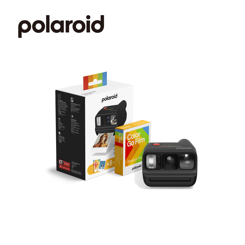 Polaroid 寶麗萊 Go G3 套裝版 拍立得相機 黑色(DG17E)