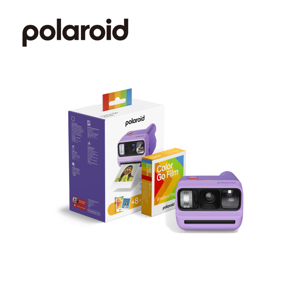Polaroid 寶麗萊 Go G3 套裝版 拍立得相機 紫色(DG19E)