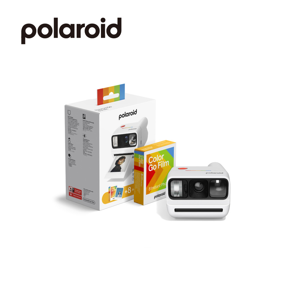 Polaroid 寶麗萊 Go G3 套裝版 拍立得相機 白色(DG18E)