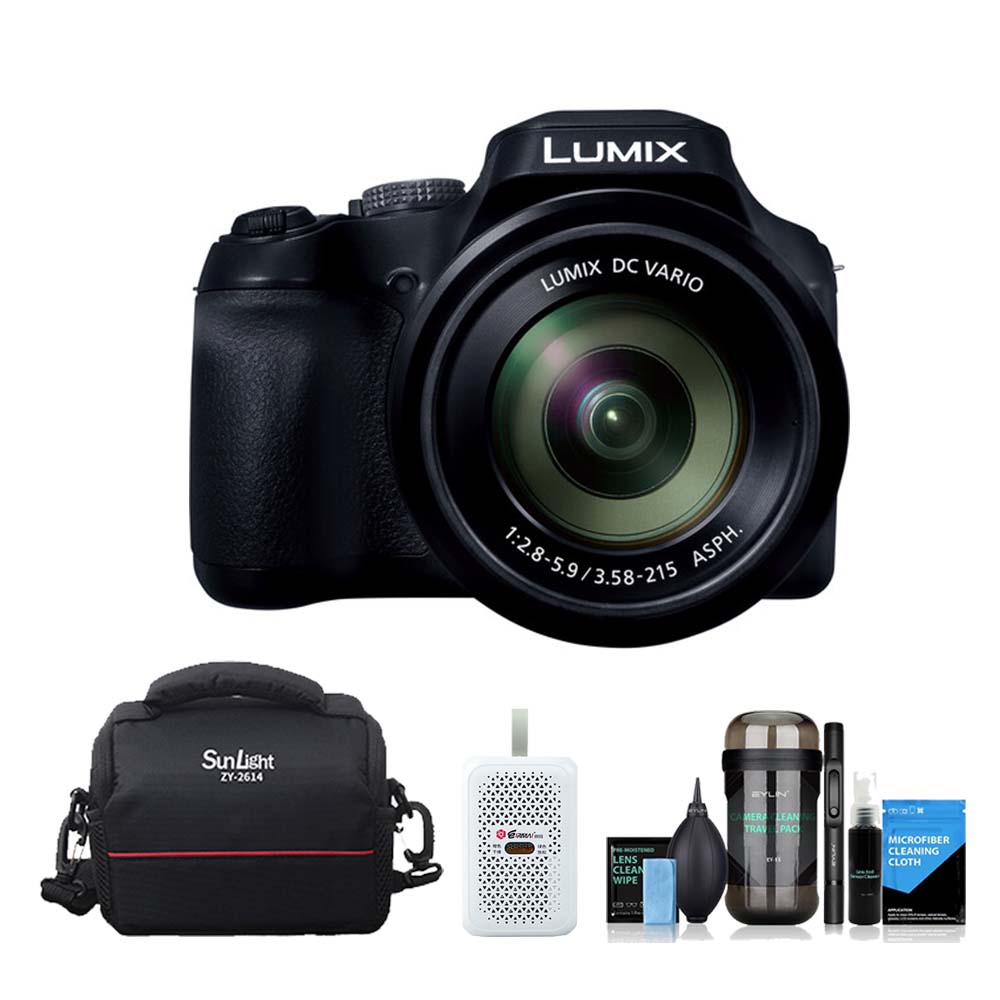 Panasonic 國際牌 Lumix FZ80D DC-FZ80D 類單眼相機 + 膠囊清潔組 + 專業相機包 + HD-90C電子除濕卡 (公司貨)