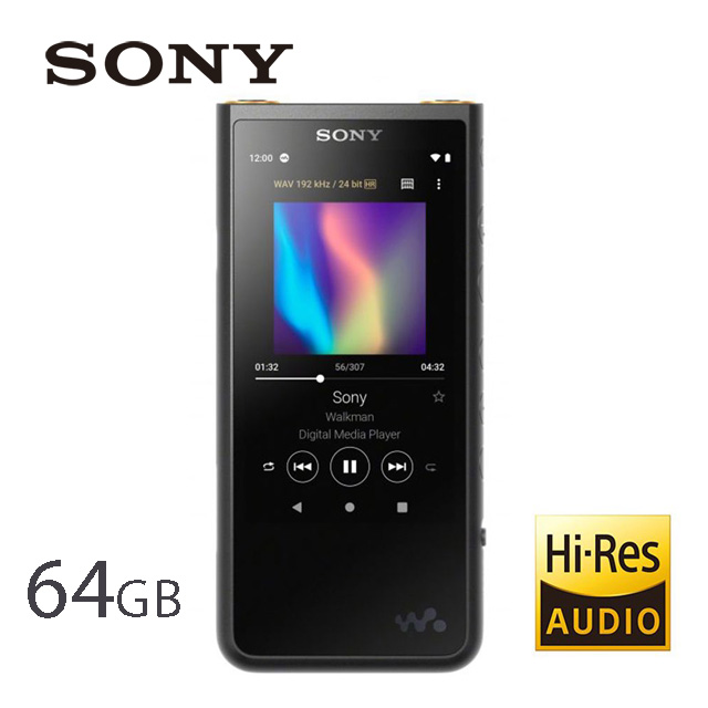 SONY 高音質數位音樂播放器NW-ZX507 黑色- PChome 24h購物