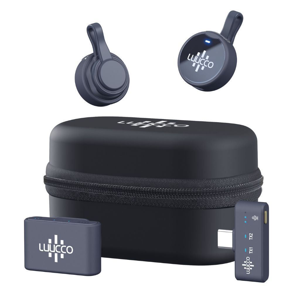 LUUCCO AirWave Pro Combo 二對二 無線磁吸麥克風|萬用組