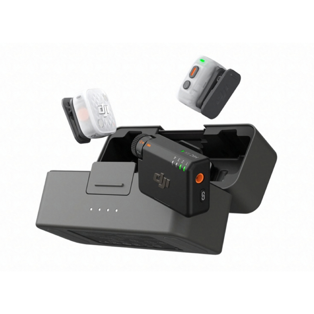DJI 大疆 MIC MINI 2S 無線麥克風 (手機版1v1含充電盒) 四發一收|超輕巧