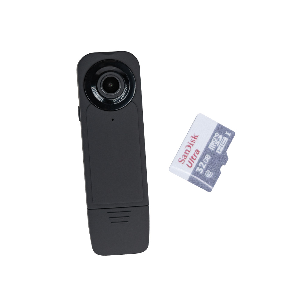 ifive 五元素 高畫質長續航錄影音器 if-RV500(加贈32G記憶卡 微型攝影機  監視器 蒐證 警用 外送 保全 遛狗 散步)