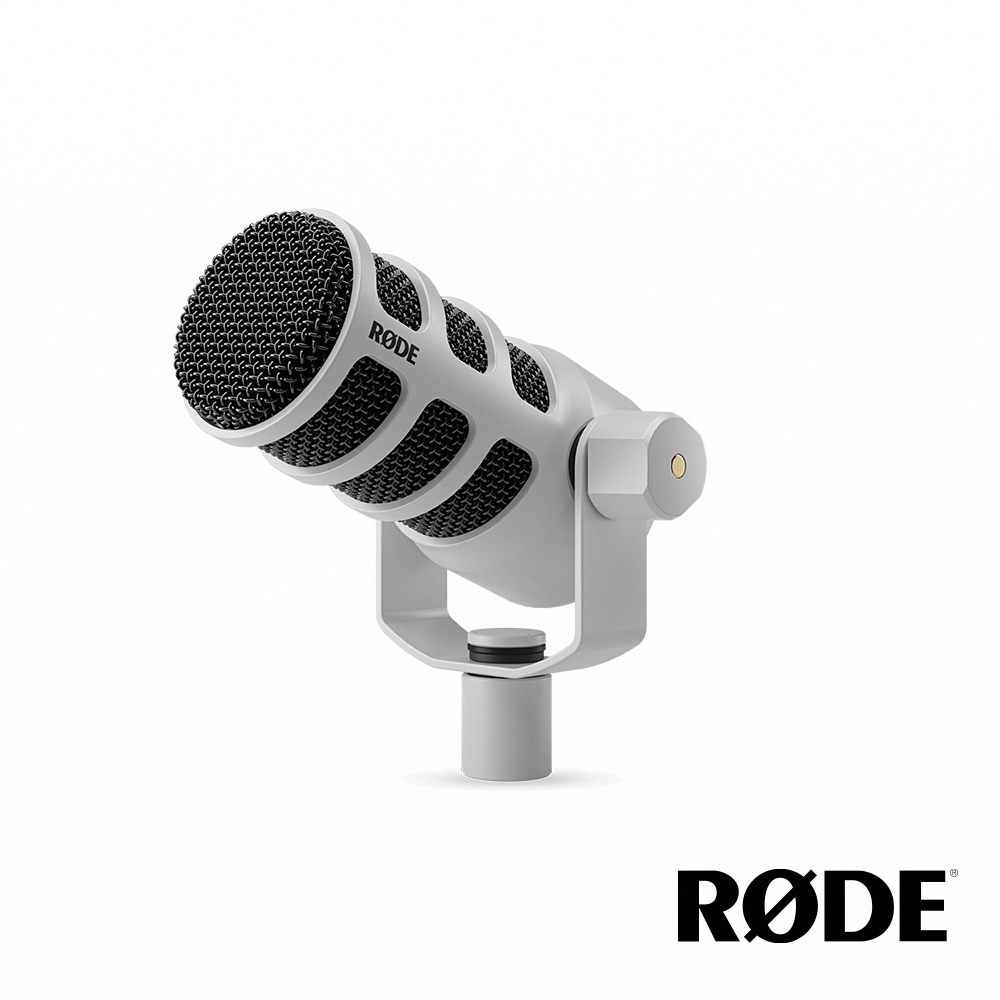 RODE PODMIC 廣播級動圈式麥克風-白色（其他規格）