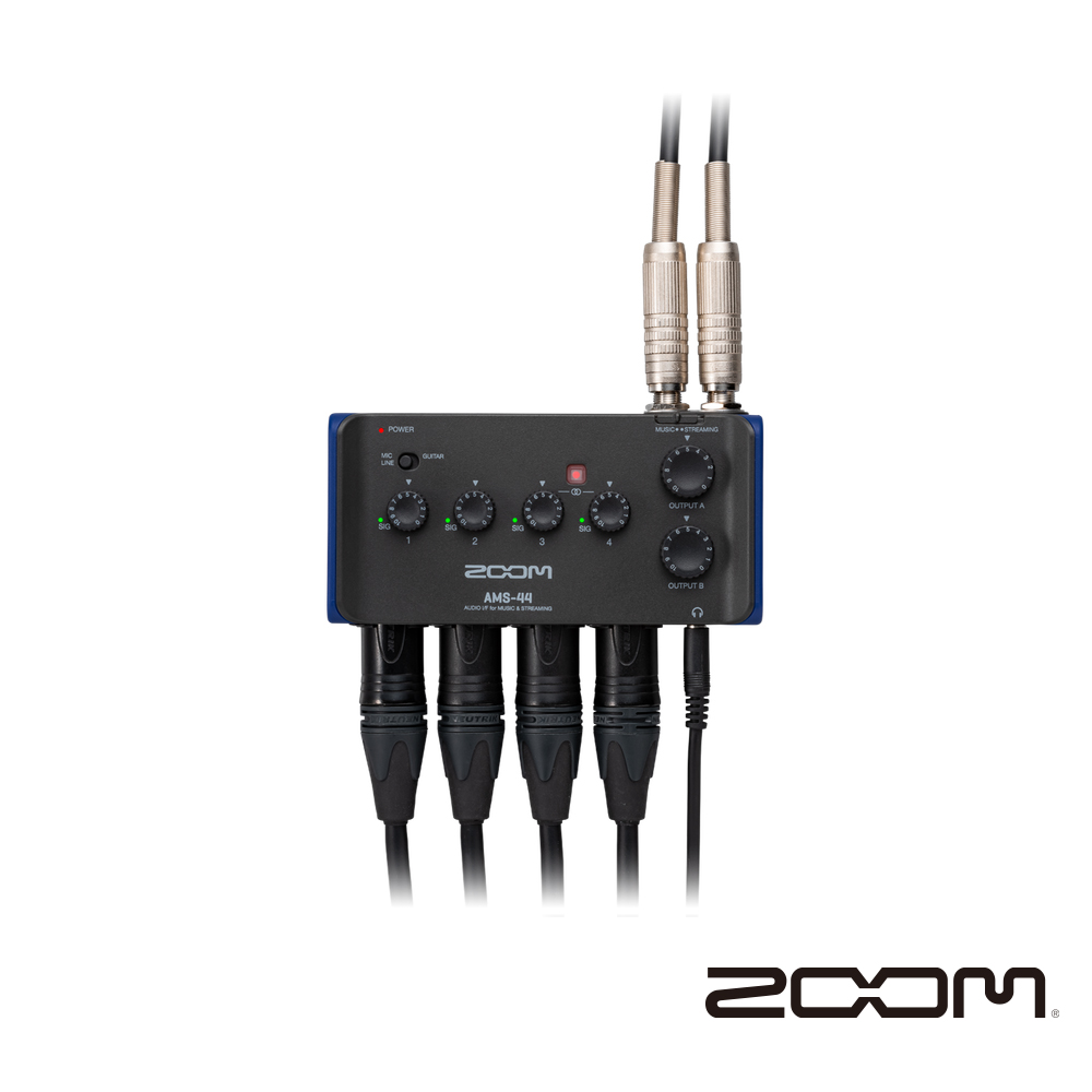 Zoom AMS-44 行動錄音介面 公司貨