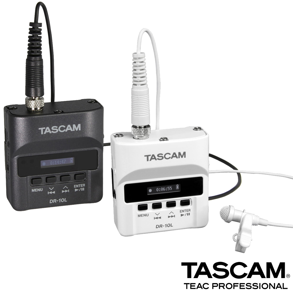 TASCAM PCM錄音機 迷你MIC 黑 DR-10L
