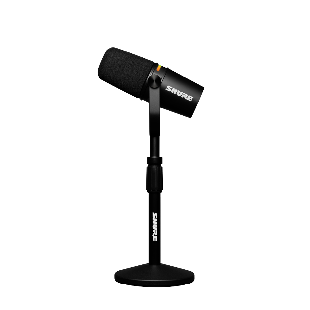 SHURE MV7+ Podcast USB/XLR雙輸出動圈麥克風專業腳架組- PChome 24h購物