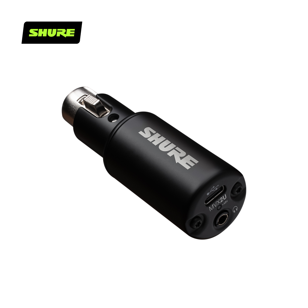 SHURE MVX2U GEN2 專業錄音介面