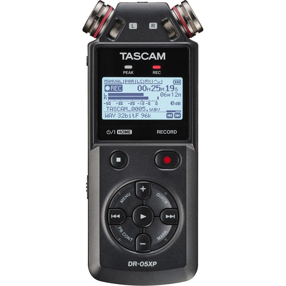 TASCAM DR-05XP 雙通道32位元浮點手持式錄音機 公司貨