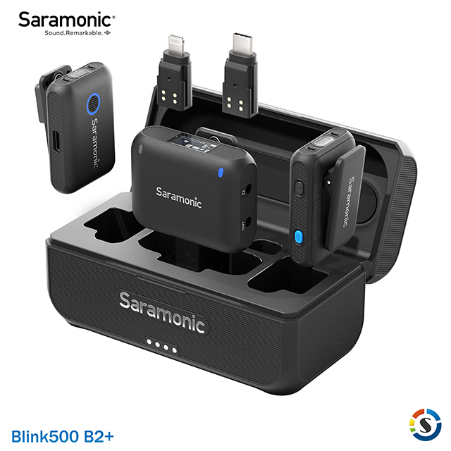 Saramonic 楓笛 Blink500 B2+ 一對二 2.4GHz無線麥克風系統