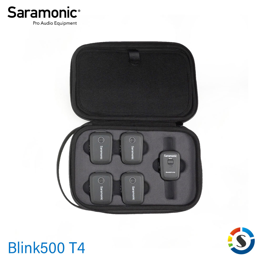 Saramonic 楓笛 Blink500 T4 一對四 2.4GHz無線麥克風系統（其他規格）