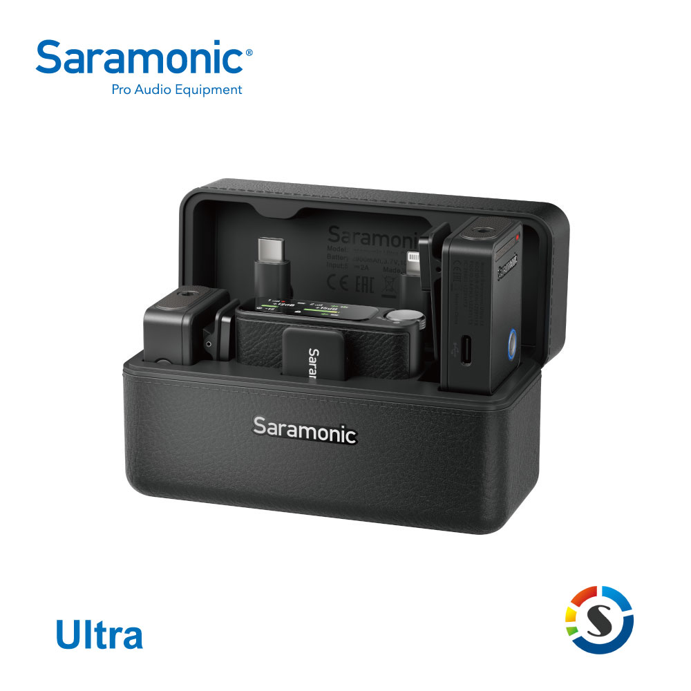 Saramonic 楓笛 Ultra 雙通道無線麥克風系統