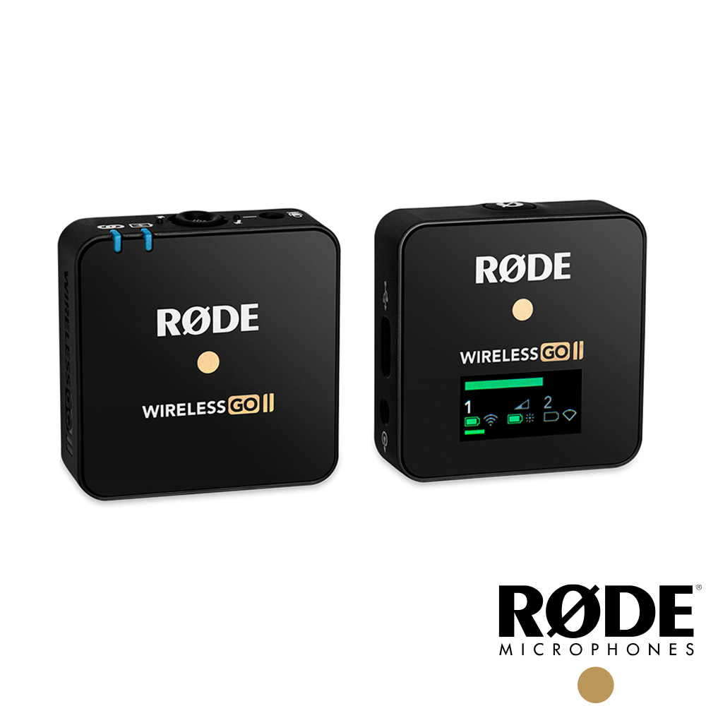 RODE Wireless GO II Single 一對一 無線麥克風 正成公司貨