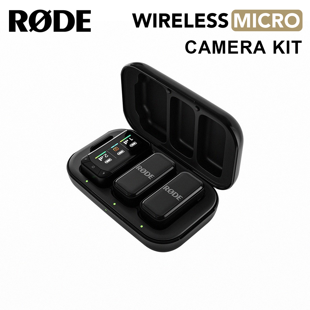 RODE Wireless Micro Camera Kit 無線麥克風 黑色 公司貨