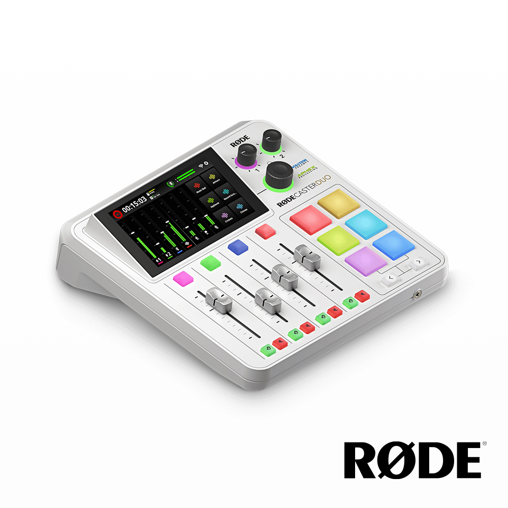 RODE Caster Duo 錄音介面 白色 公司貨