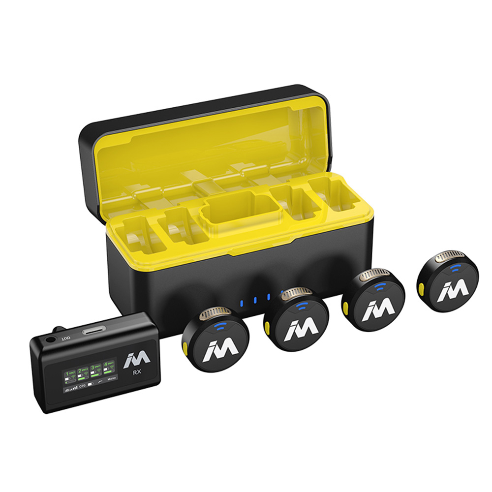 MAILADA X5QC Mini 一對四 專業無線麥克風