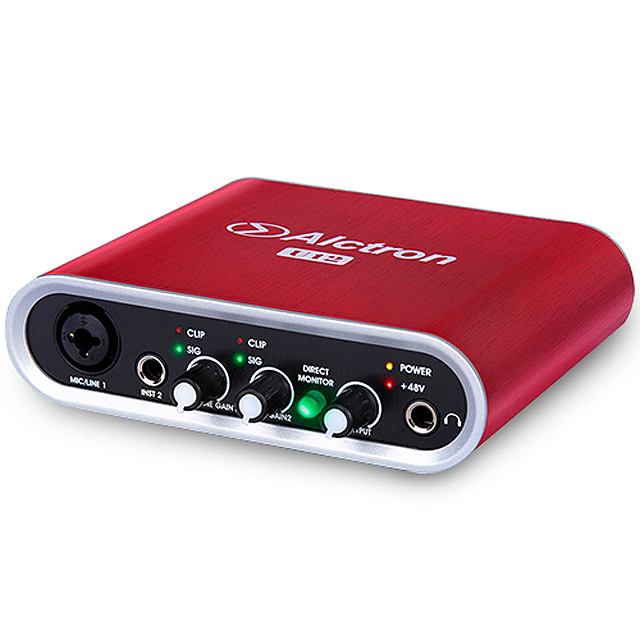 ALCTRON U12 高解析錄音介面(紅)