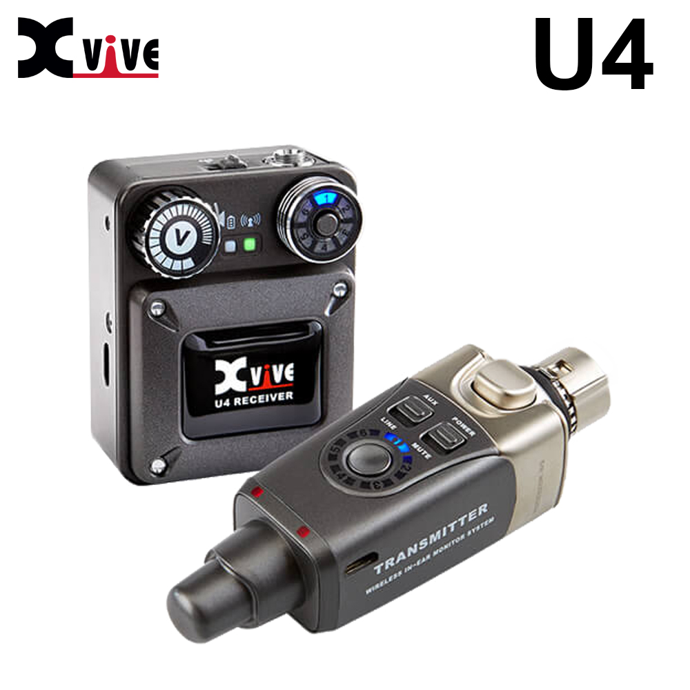 Xvive  U4 Wireless IEM System 入耳式無線監聽傳輸介面 公司貨