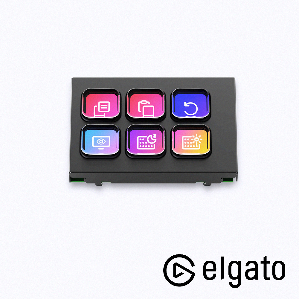 ELGATO Stream Deck Module 6控制面板(6鍵)(Membrane Keys, USB) 公司貨