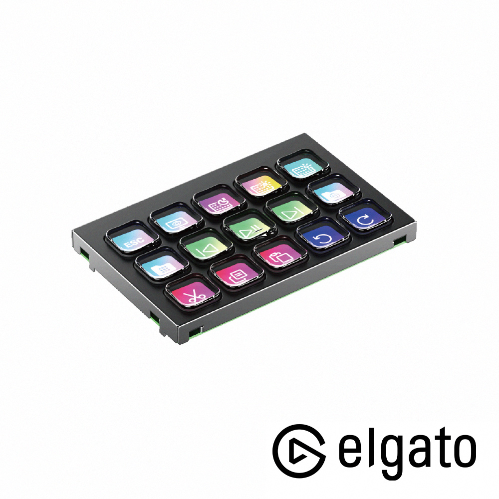 ELGATO Stream Deck Module 15 控制面板 (15鍵) (Membrane Keys USB) 公司貨