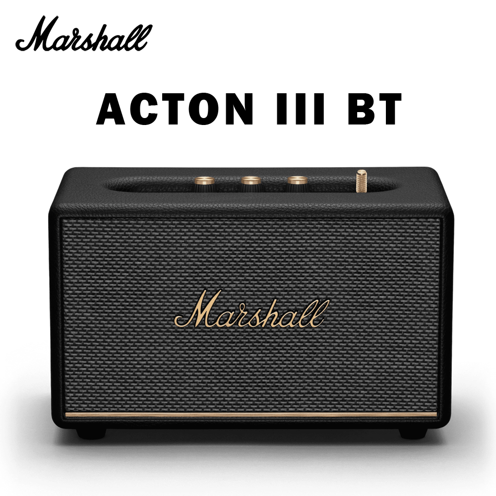 Marshall  Acton III Bluetooth 藍牙喇叭 經典黑 公司貨