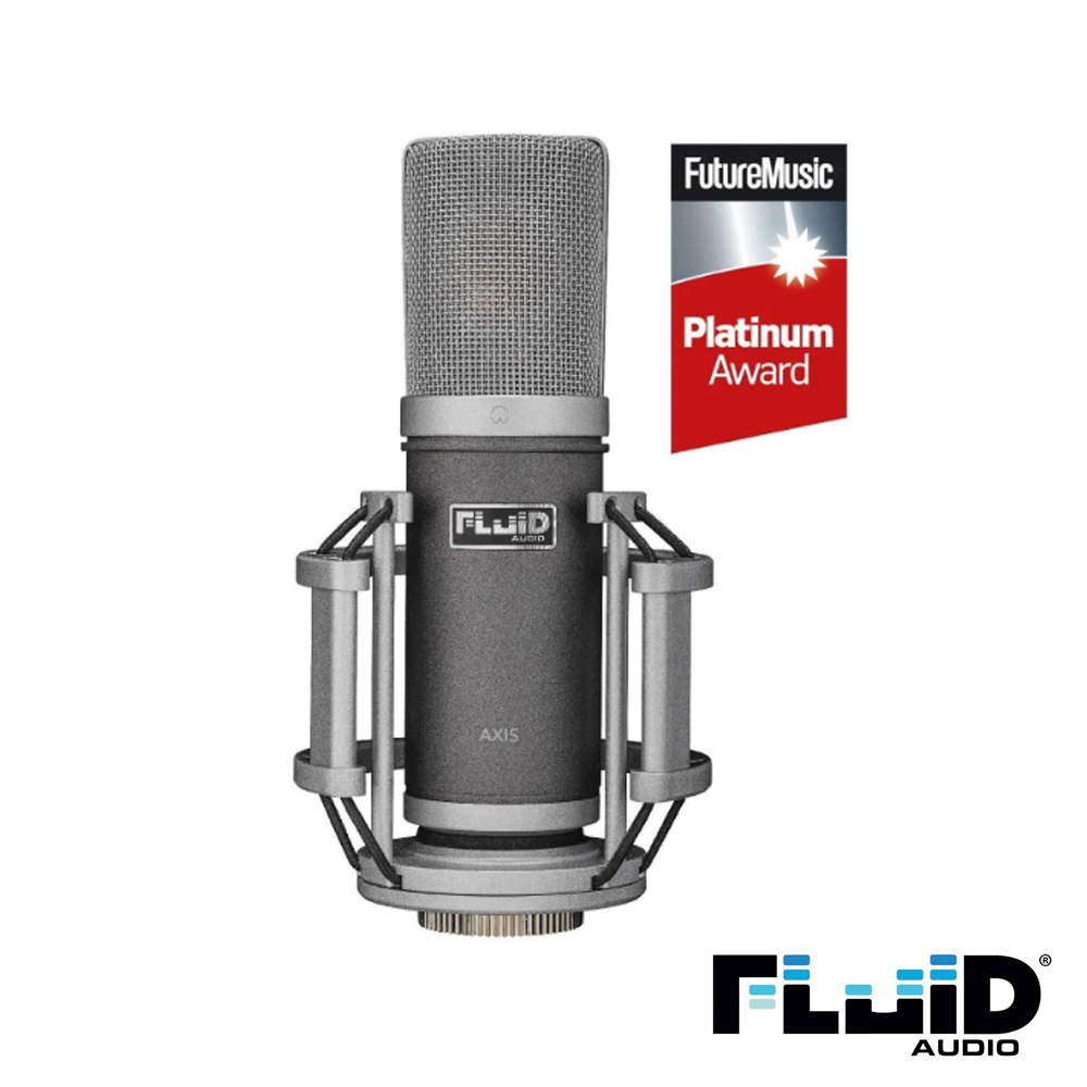Fluid Audio Axis 大震膜 電容麥克風組 公司貨