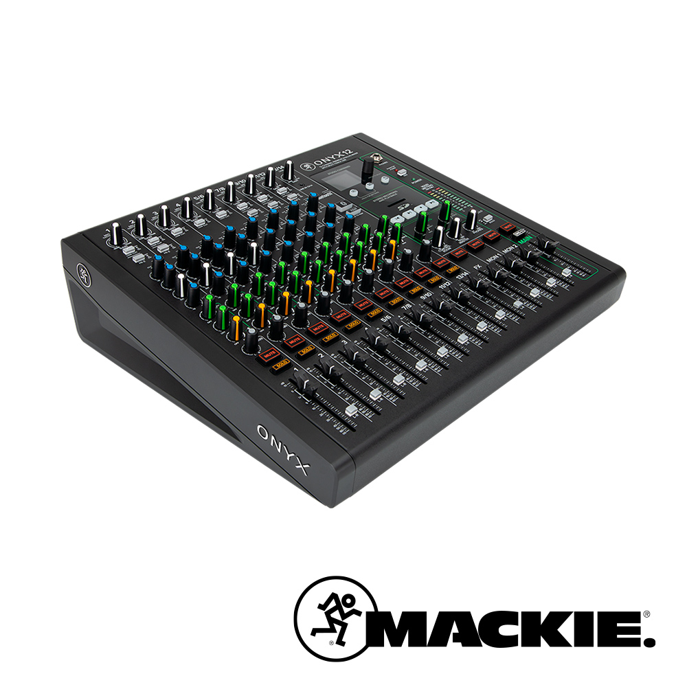 Mackie Onyx 12 12軌 類比混音器 公司貨