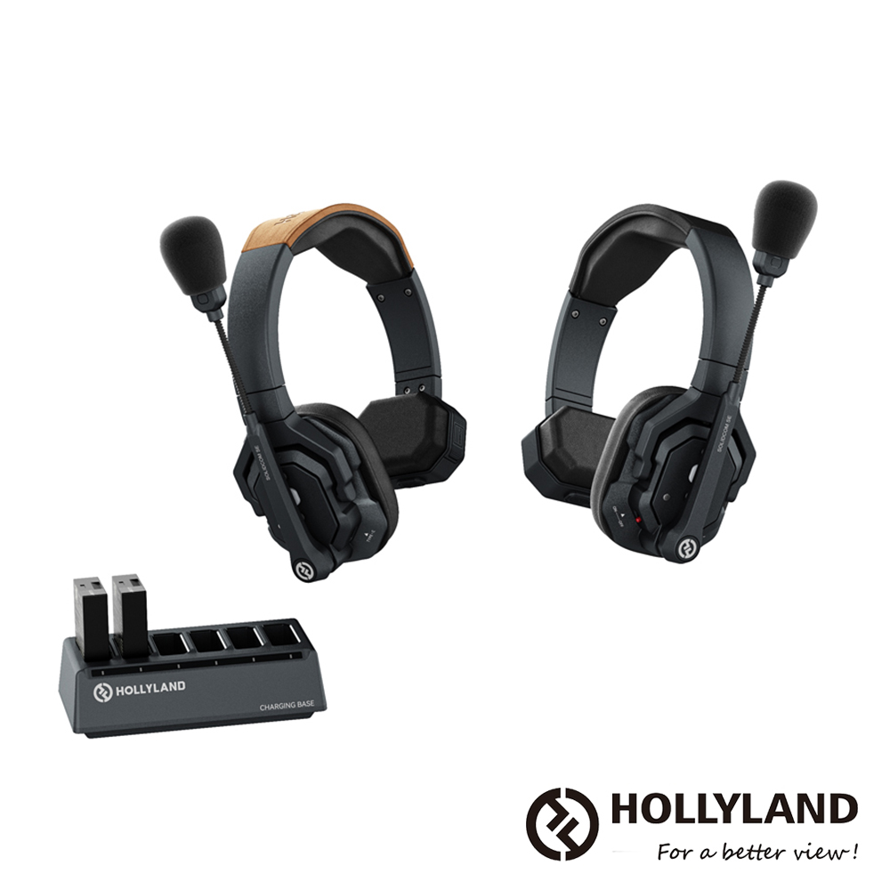 Hollyland SOLIDCOM SE 1.9G 全雙工抗噪無線通話系統 2組 -2S