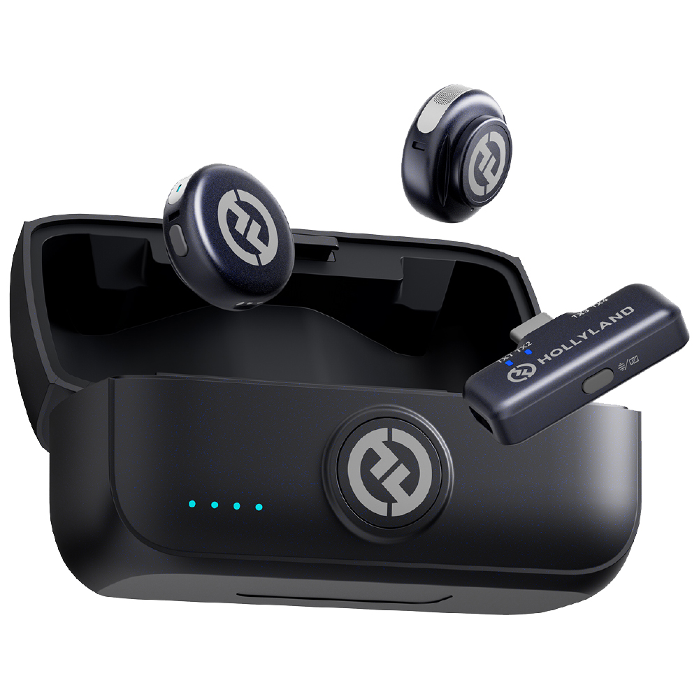 Hollyland Lark M3 無線麥克風 2TX&1RX 套組 USB-C 公司貨 太空灰