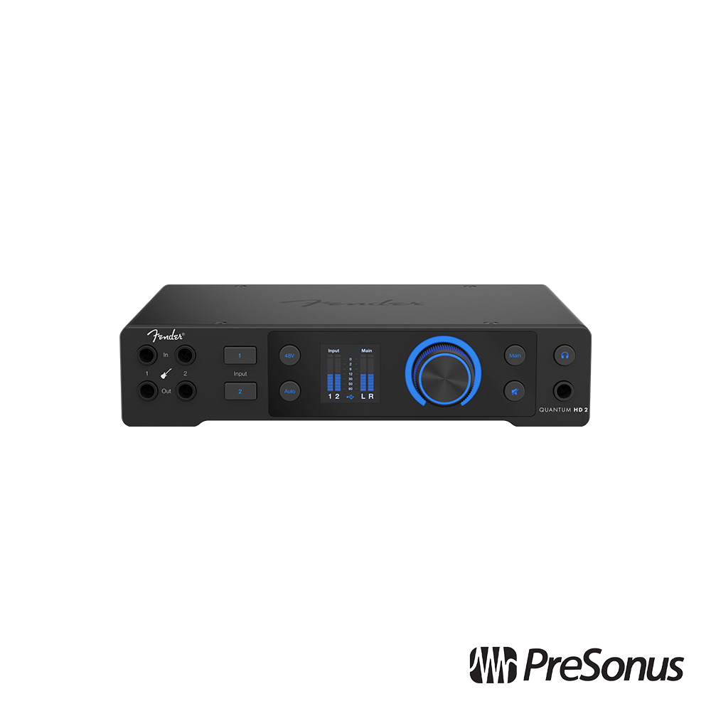 PreSonus FENDER QUANTUM HD 2 錄音介面 公司貨