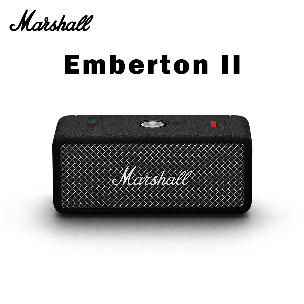 Marshall  Emberton II 攜帶式藍牙喇叭 鑄鋼黑 公司貨