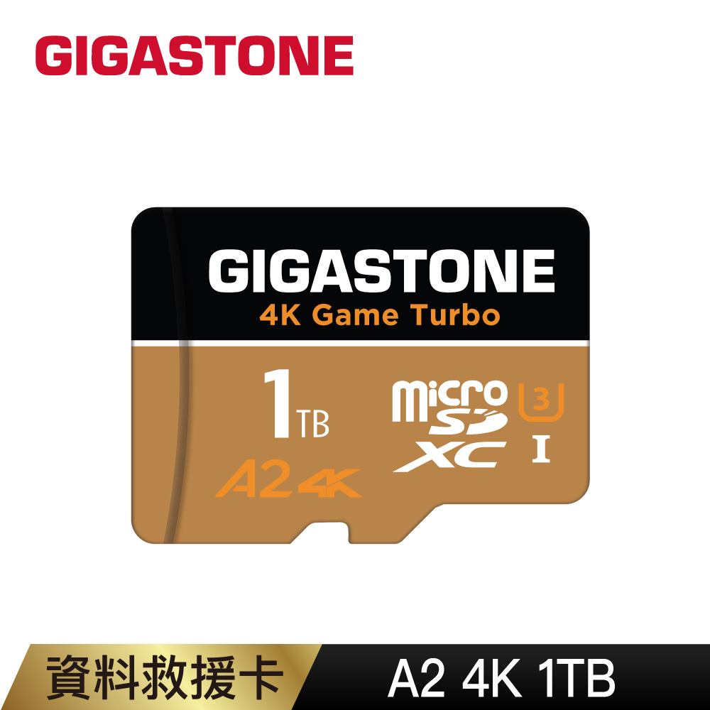 Data Recovery 1TB microSDXC UHS-I A2 U3 資料救援記憶卡 4K Game Turbo/附SD轉卡