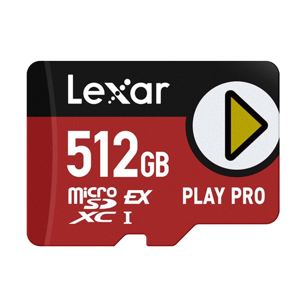 Lexar 雷克沙 512GB PLAY PRO microSDXC Express 記憶卡 Nintendo Switch 2 適用 最高讀速900MB/s (公司貨)