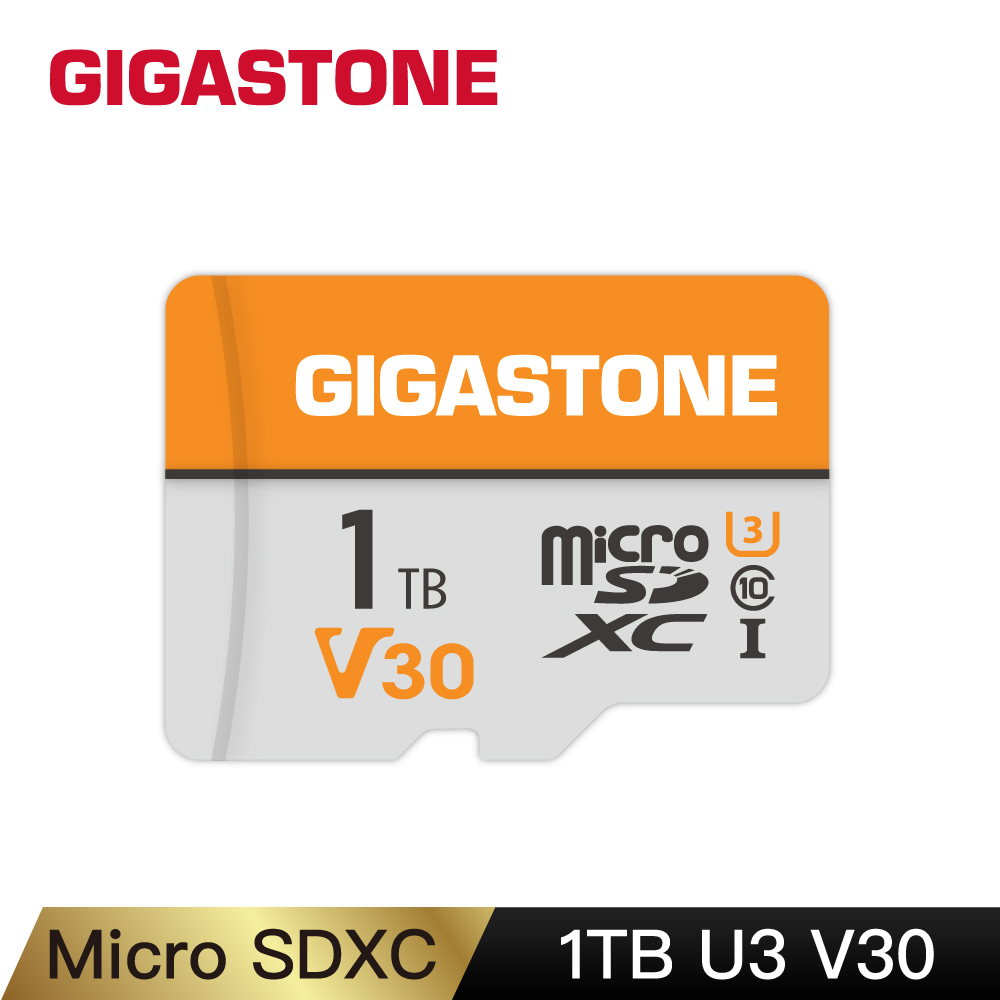 microSDXC UHS-Ⅰ U3 V30 1TB 相機攝影記憶卡 相機/行車紀錄器/監視器(附SD轉卡)