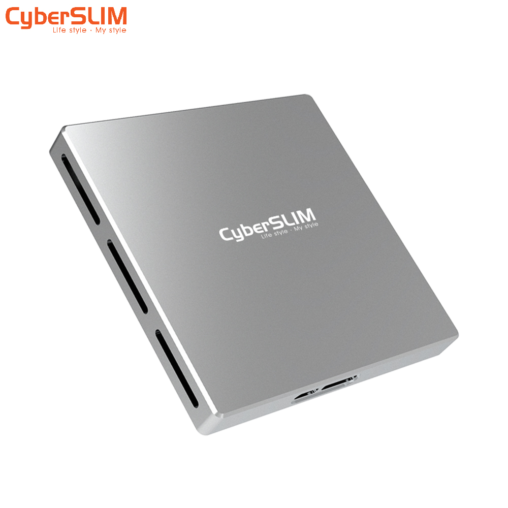 CyberSLIM 6卡 SD/TF 讀卡器(TF需要轉卡)