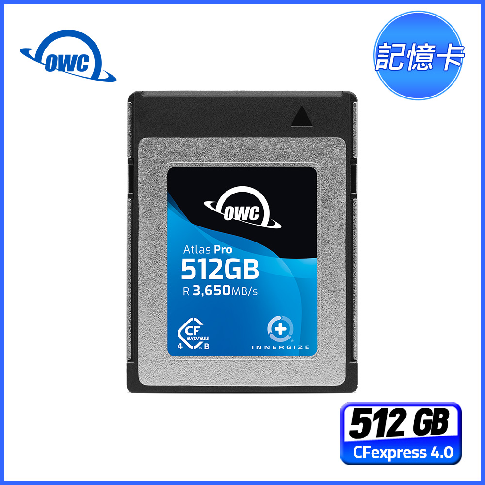 OWC Atlas Ultra 2TB CFexpress B 型4.0 記憶卡- PChome 24h購物