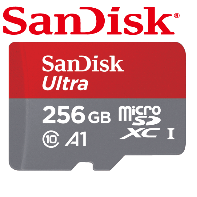 SanDisk 晟碟 Ultra 256GB microSDXC A1 150MB/s記憶卡