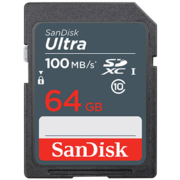 SanDisk 晟碟 64GB 64G SD SDXC ultra 100MB UHS-I SDSDUNR-064G-GN3IN 相機記憶卡 (不是手機小卡)
