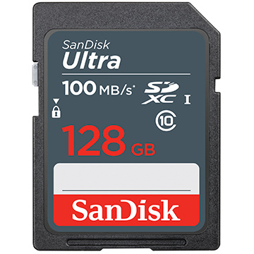 SanDisk 晟碟 128GB 128G SDXC SD ultra 100MB UHS-I SDSDUNR-128G 相機記憶卡 (不是手機小卡)