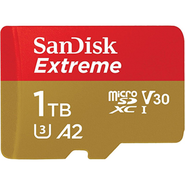 SanDisk 晟碟 1TB 1T microSD【190MB/s Extreme】microSDXC micro SD SDXC 4K U3 A2手機記憶卡