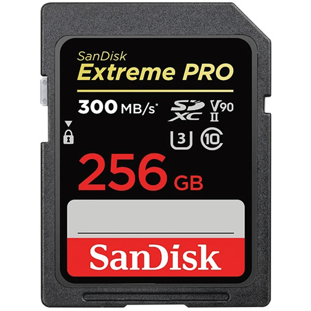 SanDisk 256GB SDXC【300MB/s】Extreme Pro SD V90 8K UHS-IISD SDSDXDK-256G 相機記憶卡