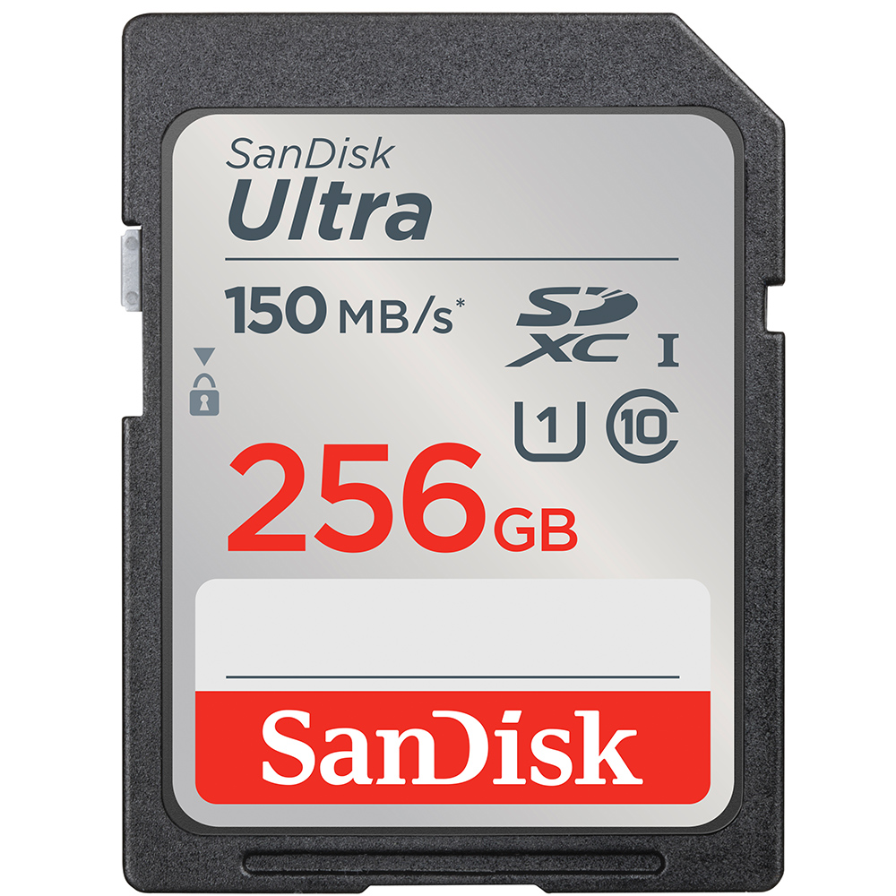 SanDisk 晟碟 256GB SDXC Ultra【150MB/s】SD SDHC U1 C10 SDSDUNC-256G 相機記憶卡 (不是手機小卡)
