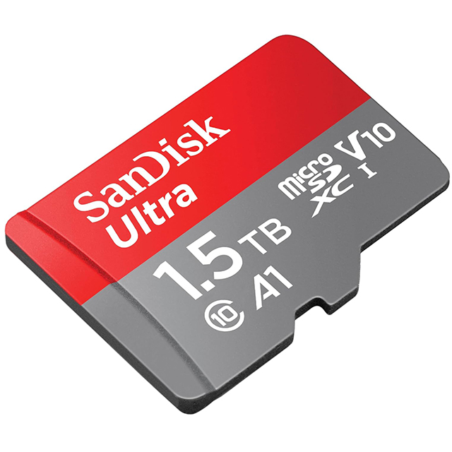 SanDisk 晟碟 1.5TB microSDXC ultra GO 190MB/s A1 C10 V10 SDSQUGN-1T50 記憶卡