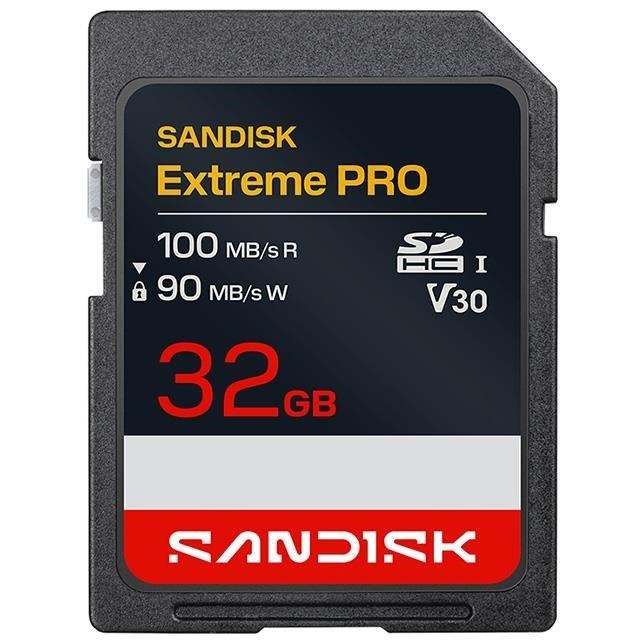 SanDisk 晟碟 32G 32GB SD Extreme pro 100MB SDSDXXO-032G-GUCIN 記憶卡
